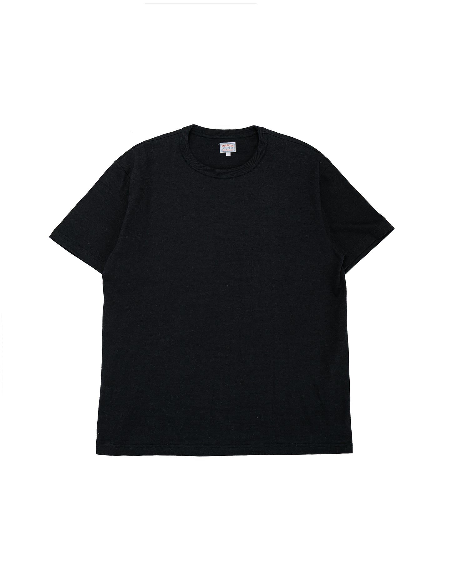 lost & found The Real McCoy's The Real McCoy's MC19010 Athletic T-Shirt / Loop-Wheel Black