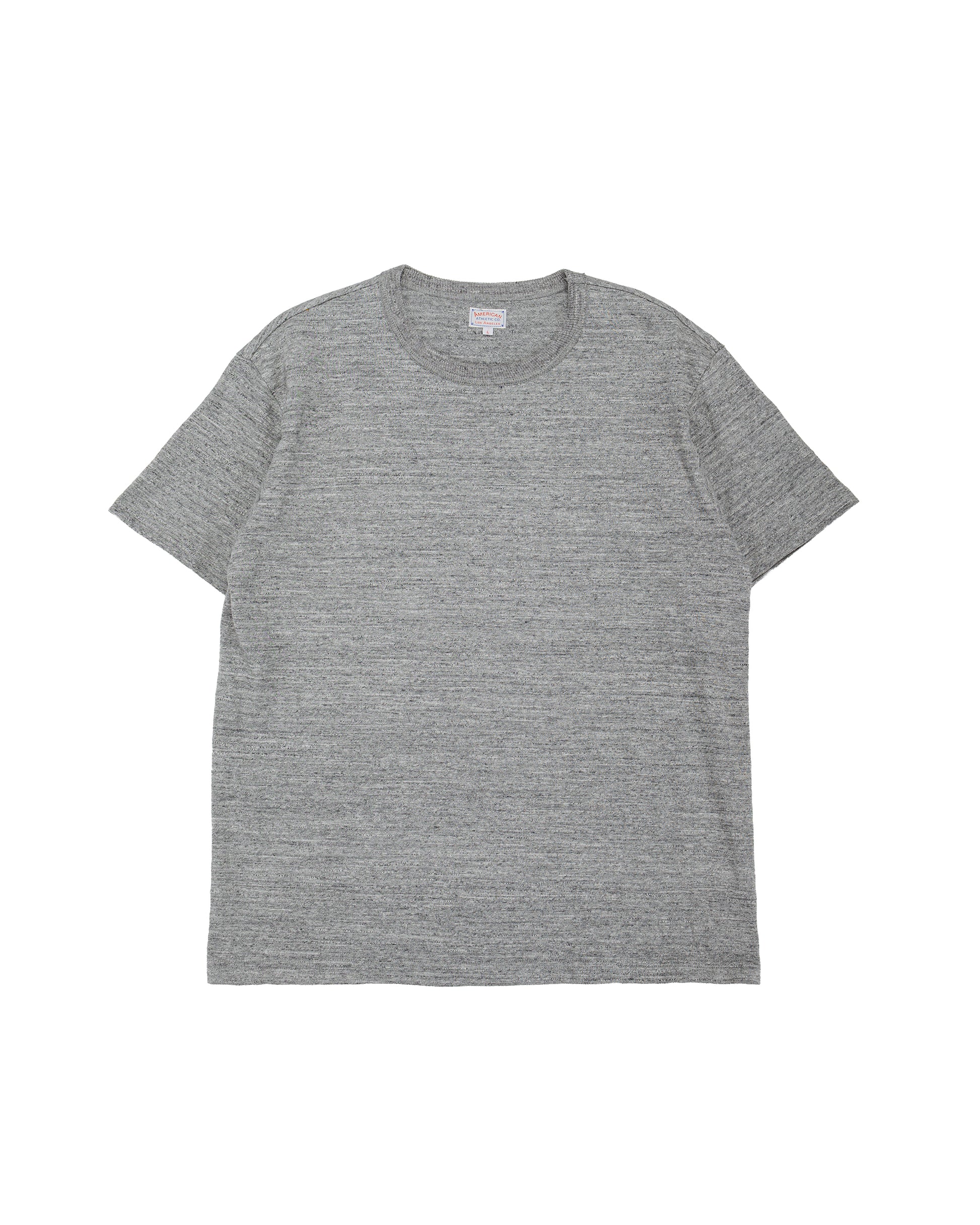 lost & found The Real McCoy's The Real McCoy's MC19010 Athletic T-Shirt / Loop-Wheel Grey