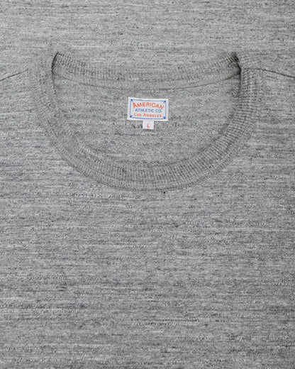 lost & found The Real McCoy's The Real McCoy's MC19010 Athletic T-Shirt / Loop-Wheel Grey