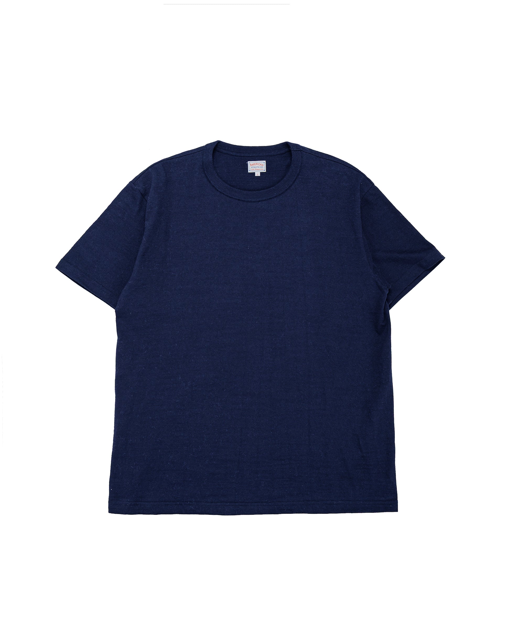lost & found The Real McCoy's The Real McCoy's MC19010 Athletic T-Shirt / Loop-Wheel Navy