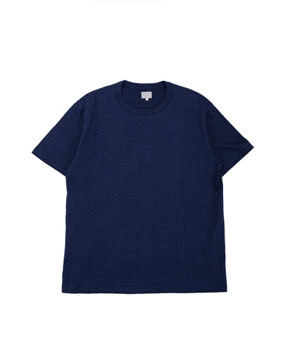 lost & found The Real McCoy's The Real McCoy's MC19010 Athletic T-Shirt / Loop-Wheel Navy