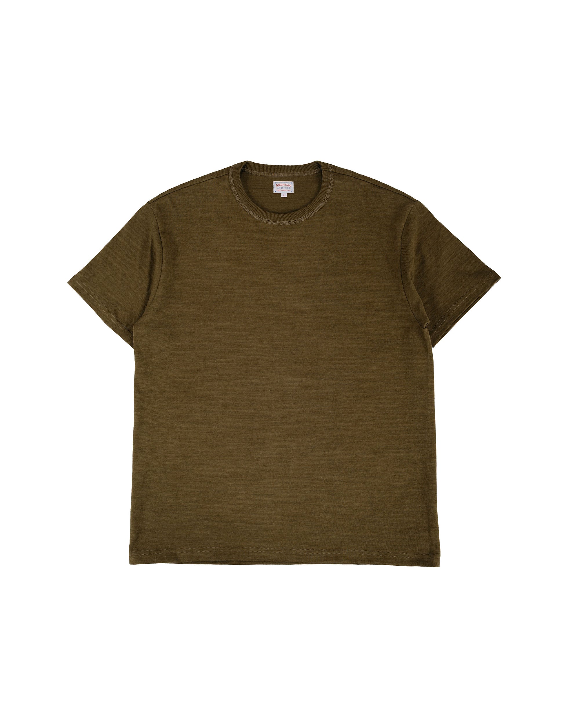 lost & found The Real McCoy's The Real McCoy's MC19010 Athletic T-Shirt / Loop-Wheel Olive