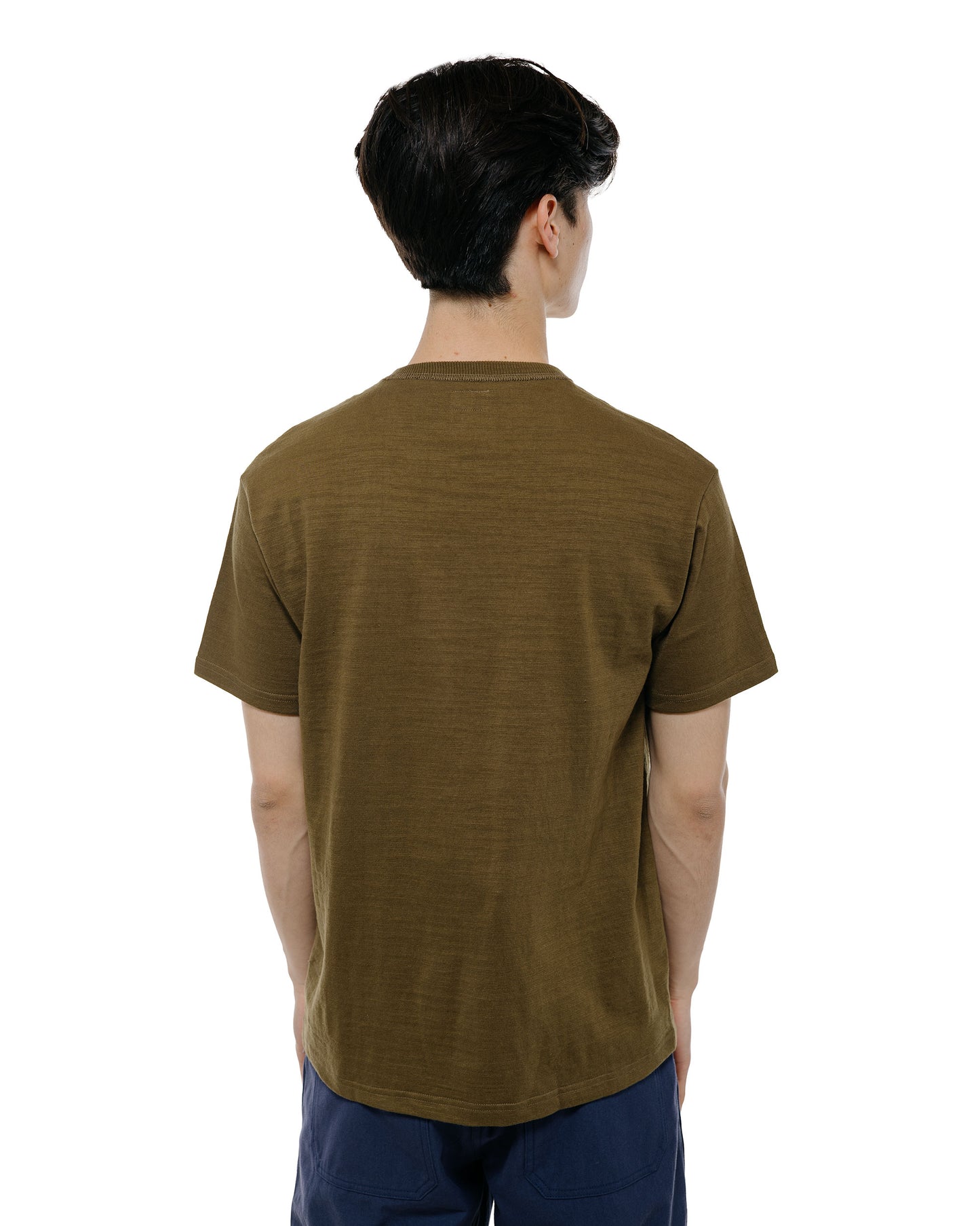 lost & found The Real McCoy's The Real McCoy's MC19010 Athletic T-Shirt / Loop-Wheel Olive