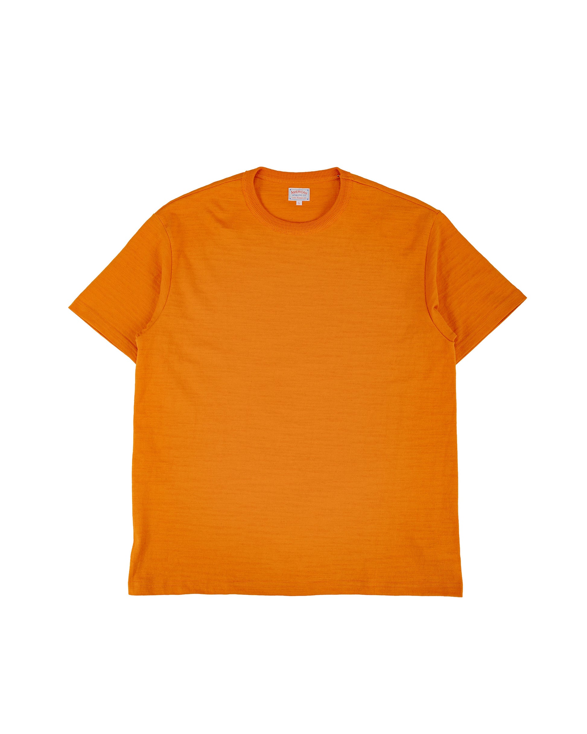 lost & found The Real McCoy's The Real McCoy's MC19010 Athletic T-Shirt / Loop-Wheel Orange