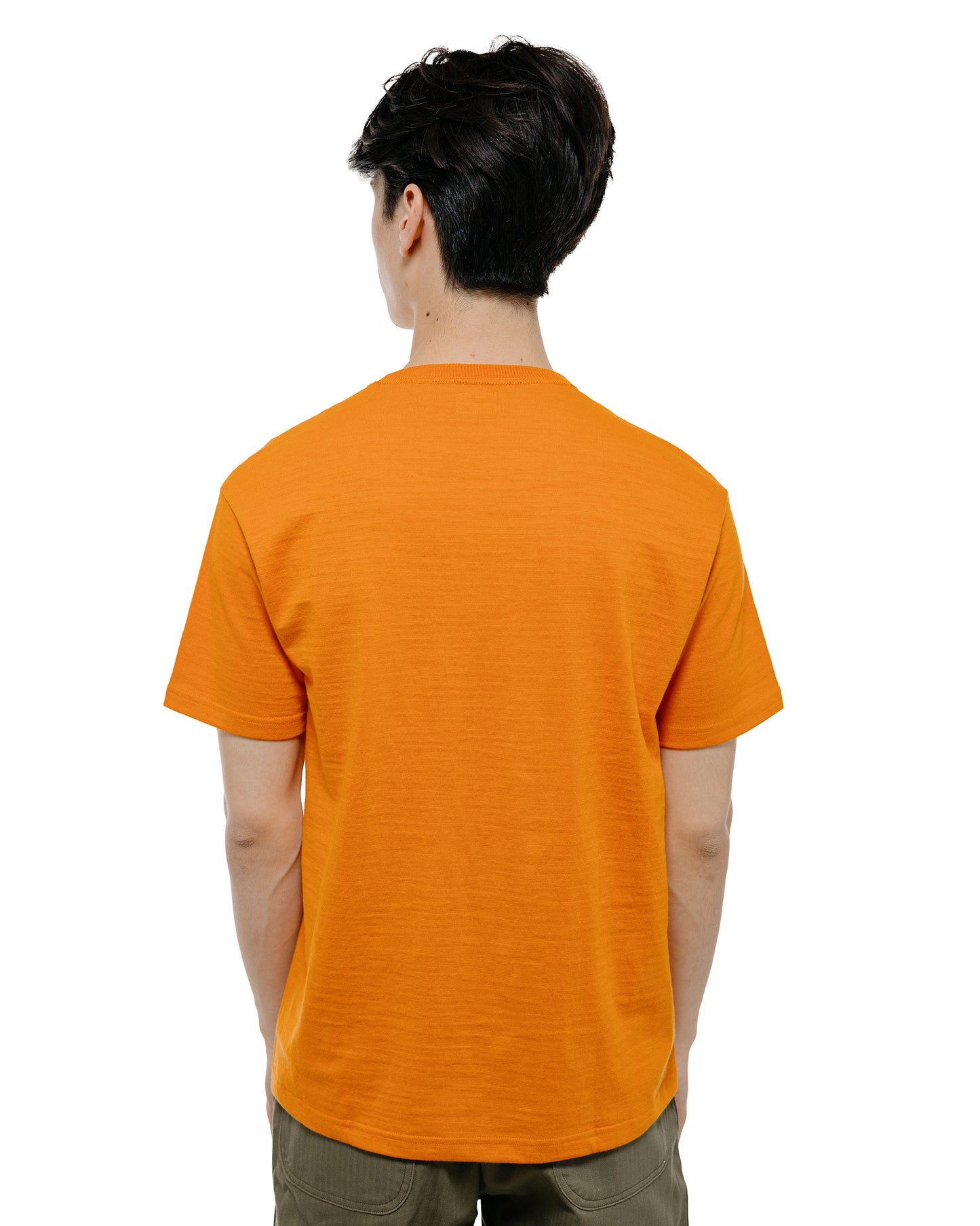lost & found The Real McCoy's The Real McCoy's MC19010 Athletic T-Shirt / Loop-Wheel Orange