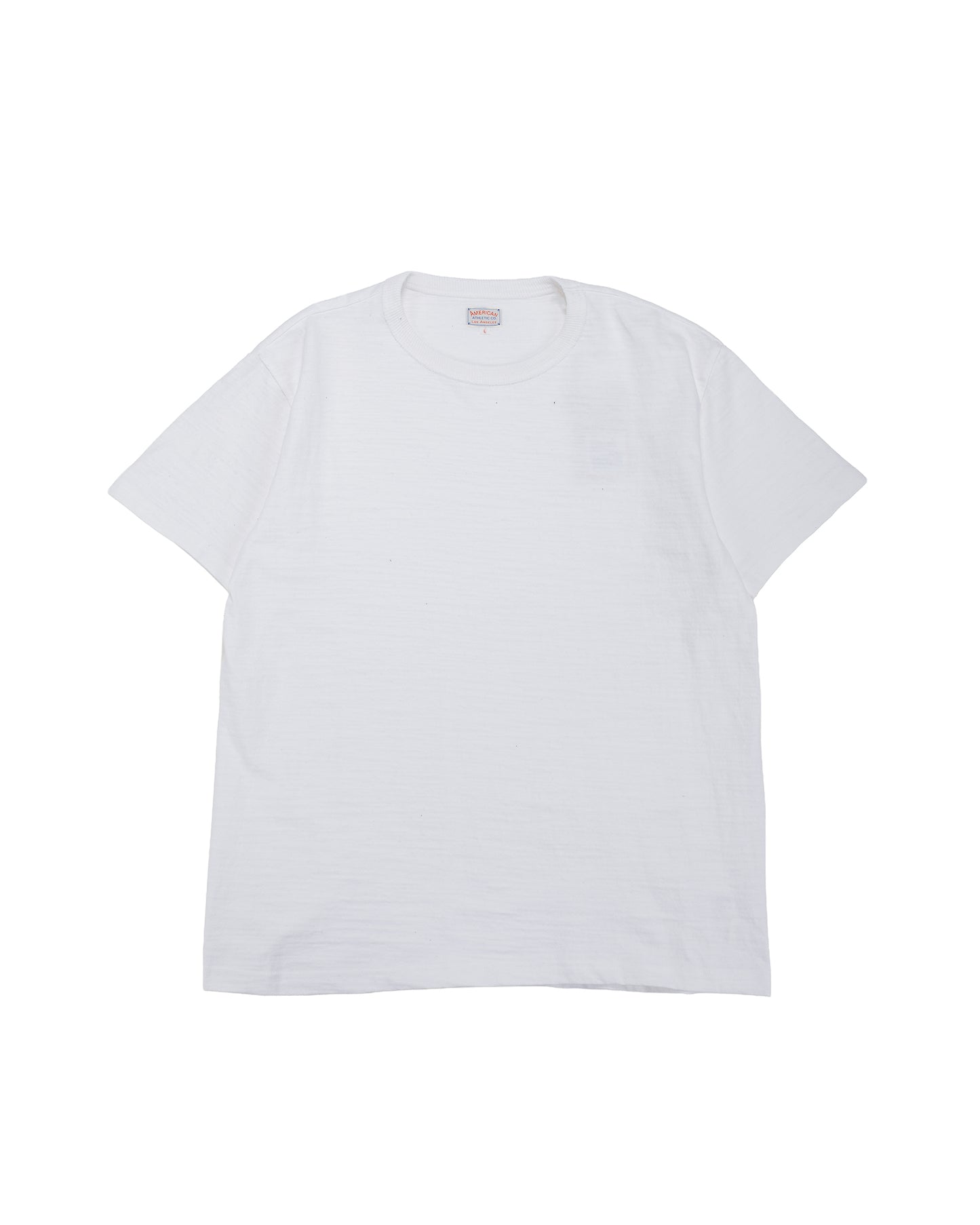 lost & found The Real McCoy's The Real McCoy's MC19010 Athletic T-Shirt / Loop-Wheel White