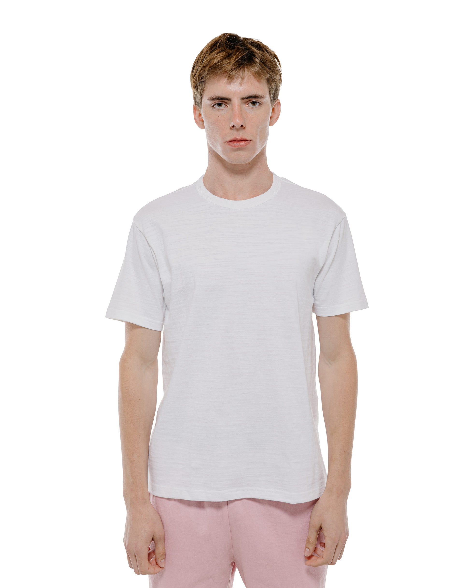 lost & found The Real McCoy's The Real McCoy's MC19010 Athletic T-Shirt / Loop-Wheel White