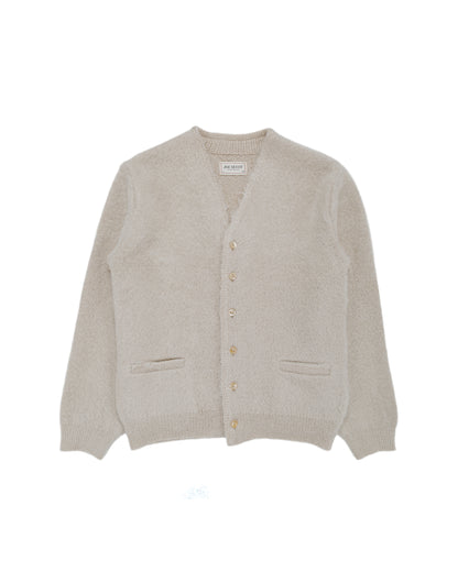 lost & found The Real McCoy's The Real McCoy's MC19103 JM Mohair Cardigan Beige