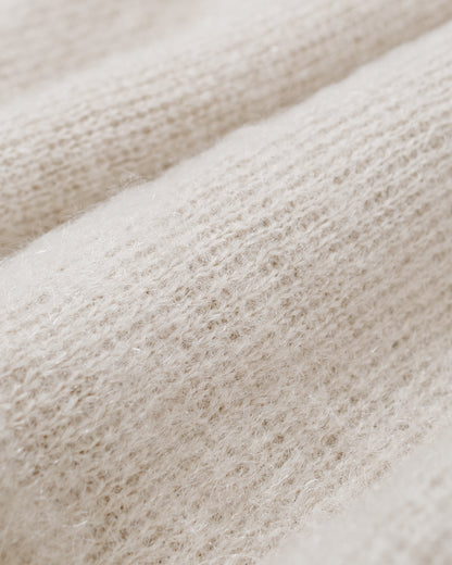 lost & found The Real McCoy's The Real McCoy's MC19103 JM Mohair Cardigan Beige