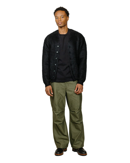 lost & found The Real McCoy's The Real McCoy's MC19103 JM Mohair Cardigan Black
