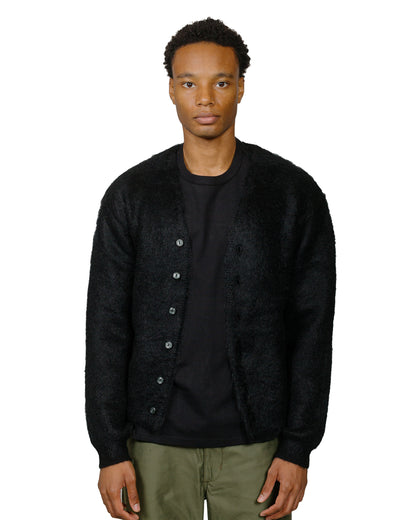 lost & found The Real McCoy's The Real McCoy's MC19103 JM Mohair Cardigan Black