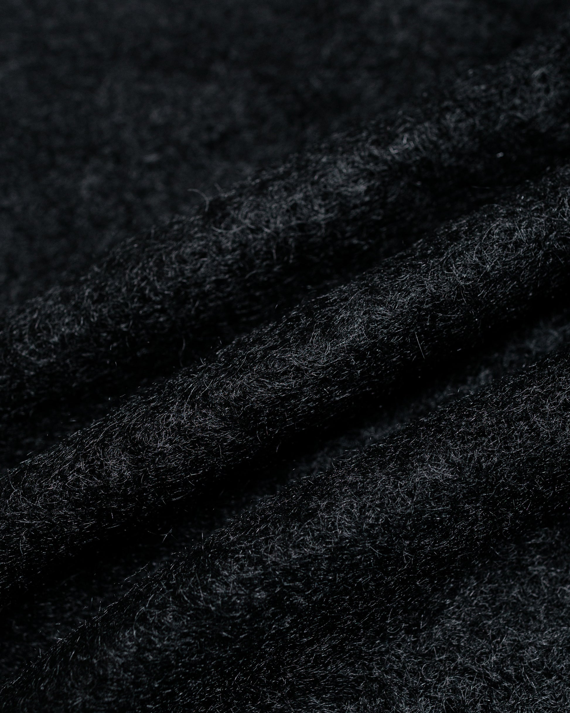 lost & found The Real McCoy's The Real McCoy's MC19103 JM Mohair Cardigan Black