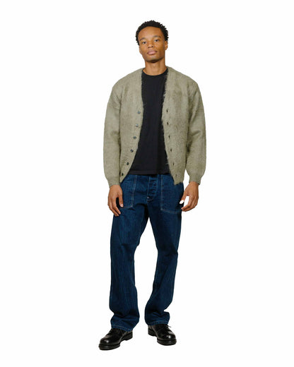 lost & found The Real McCoy's The Real McCoy's MC19103 JM Mohair Cardigan Mint
