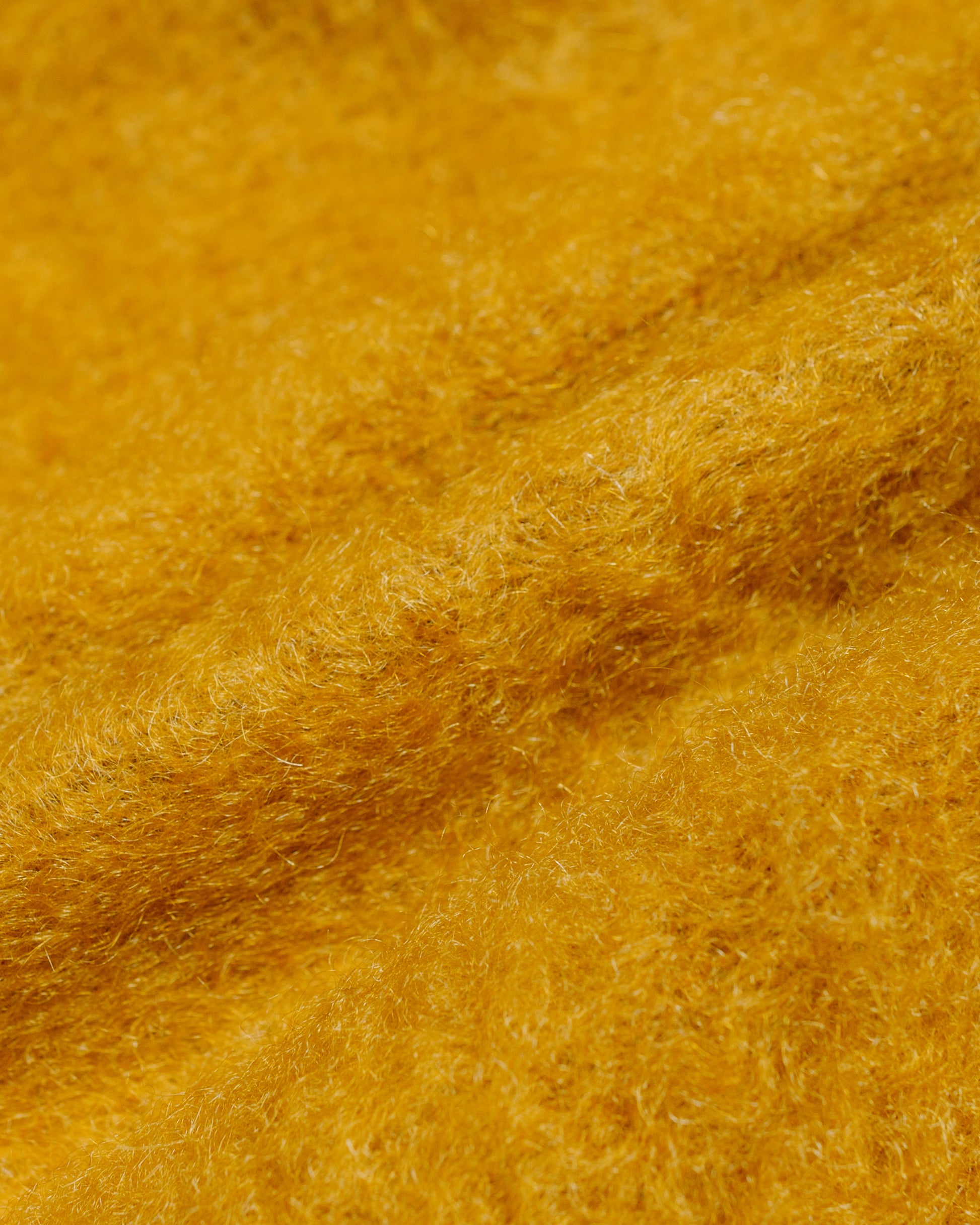 lost & found The Real McCoy's The Real McCoy's MC19103 JM Mohair Cardigan Mustard