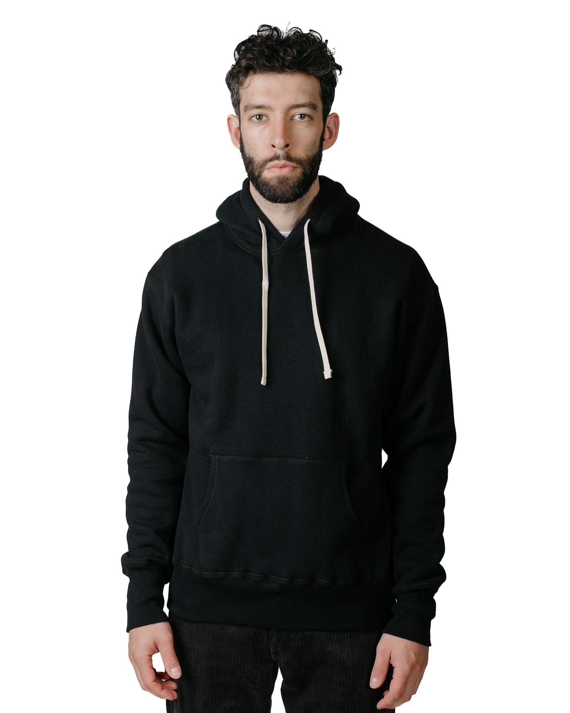 lost & found The Real McCoy's The Real McCoy's MC19124 10oz. Loopwheel Parka Black