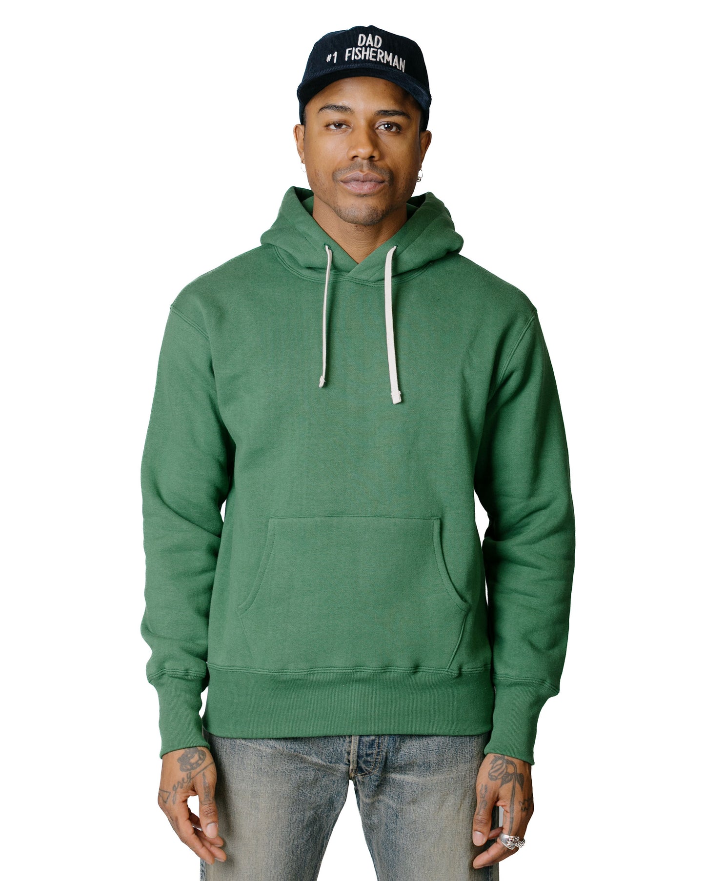 lost & found The Real McCoy's The Real McCoy's MC19124 10 oz. Loopwheel Parka Shamrock