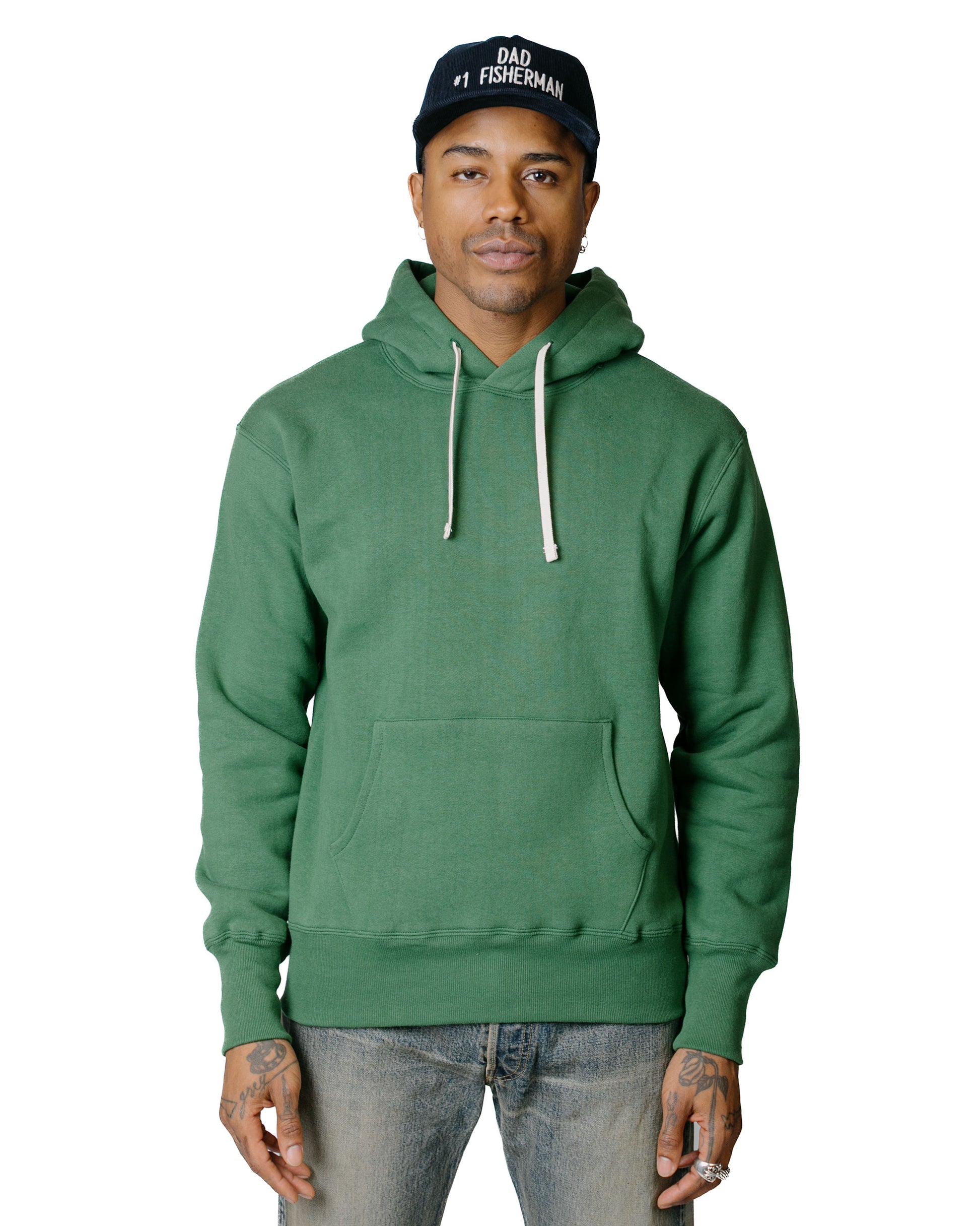 lost & found The Real McCoy's The Real McCoy's MC19124 10 oz. Loopwheel Parka Shamrock