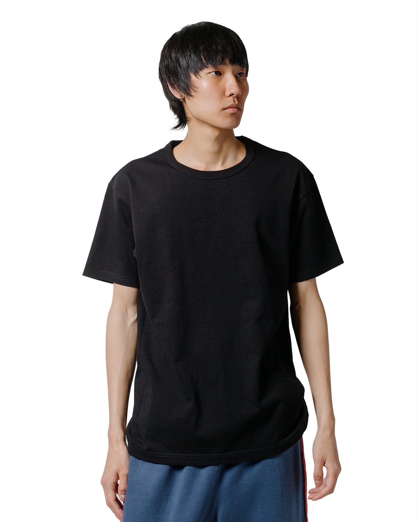 lost & found The Real McCoy's The Real McCoy's MC20000 2pcs Pack Tee Black