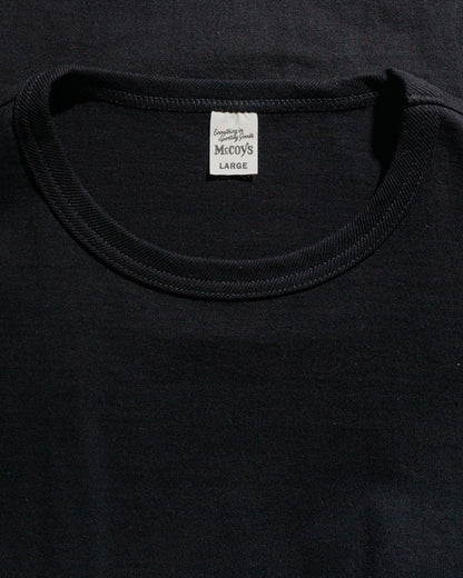 lost & found The Real McCoy's The Real McCoy's MC20000 2pcs Pack Tee Black