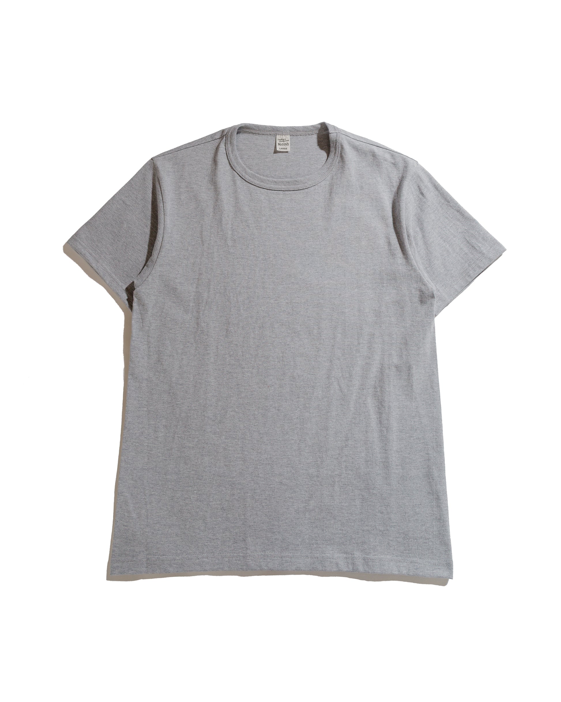 lost & found The Real McCoy's The Real McCoy's MC20000 2pcs Pack Tee Grey