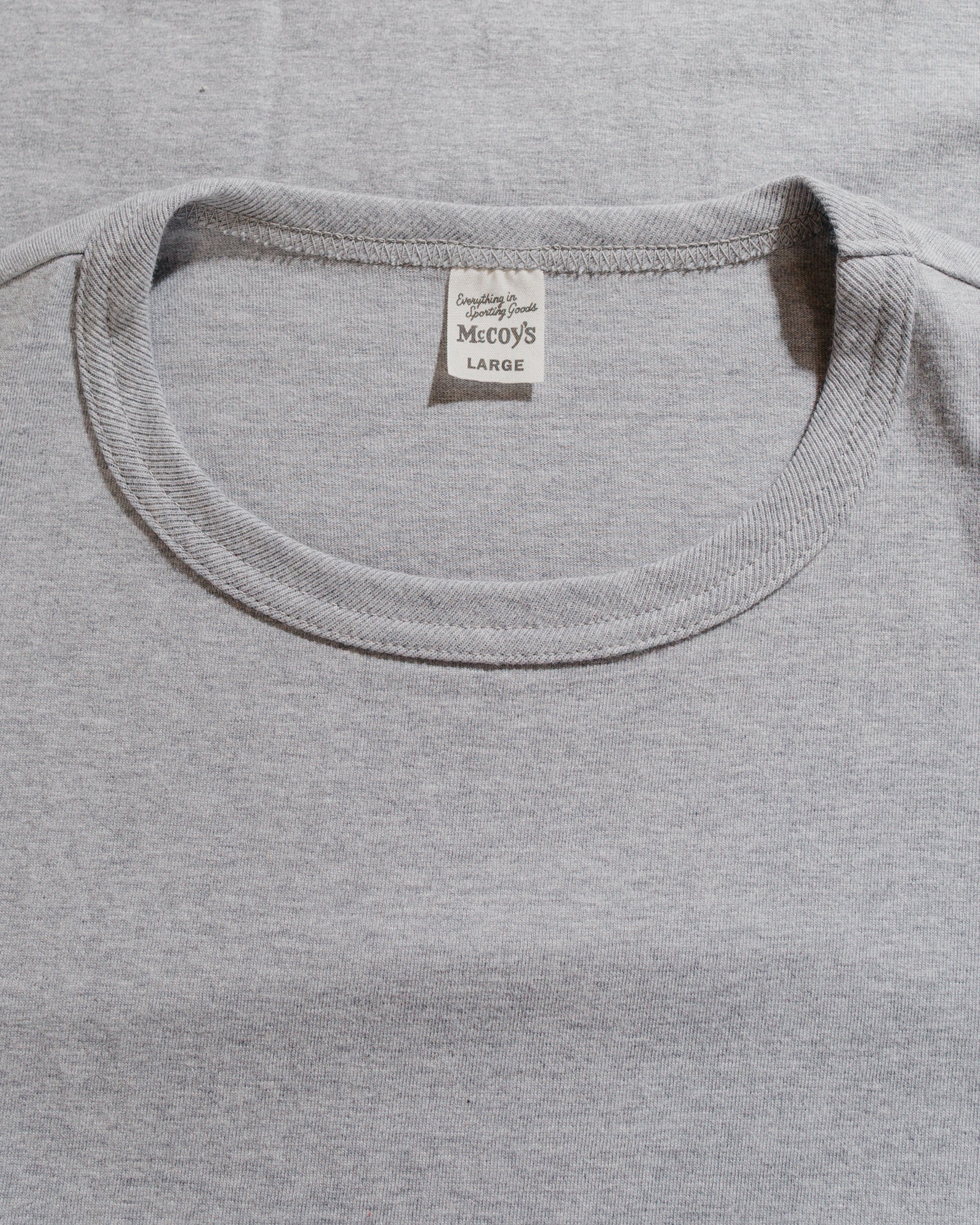 lost & found The Real McCoy's The Real McCoy's MC20000 2pcs Pack Tee Grey