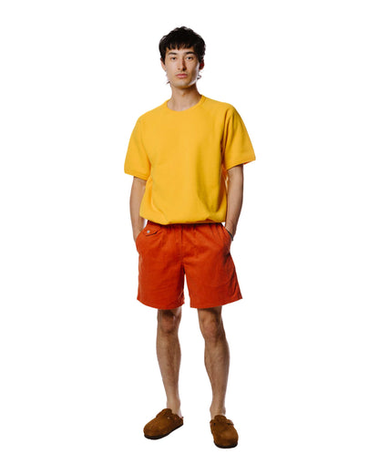 lost & found The Real McCoy's The Real McCoy's MC20005 9oz. Loopwheel S/S Sweatshirt Yellow