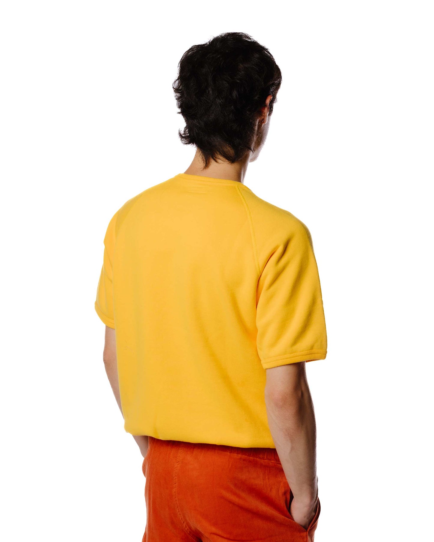 lost & found The Real McCoy's The Real McCoy's MC20005 9oz. Loopwheel S/S Sweatshirt Yellow