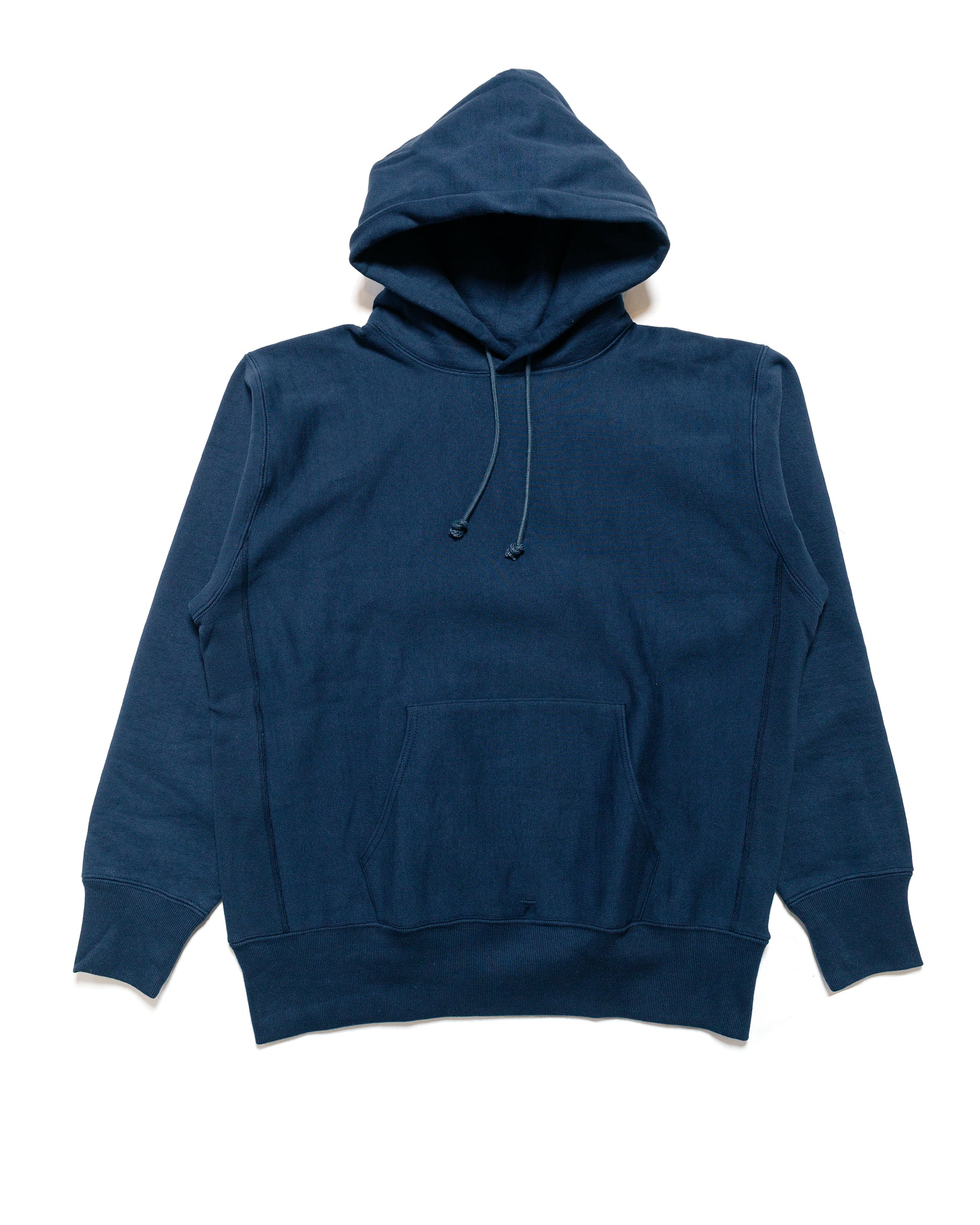 lost & found The Real McCoy's The Real McCoy's MC20113 Heavyweight Hooded Sweatshirt Navy