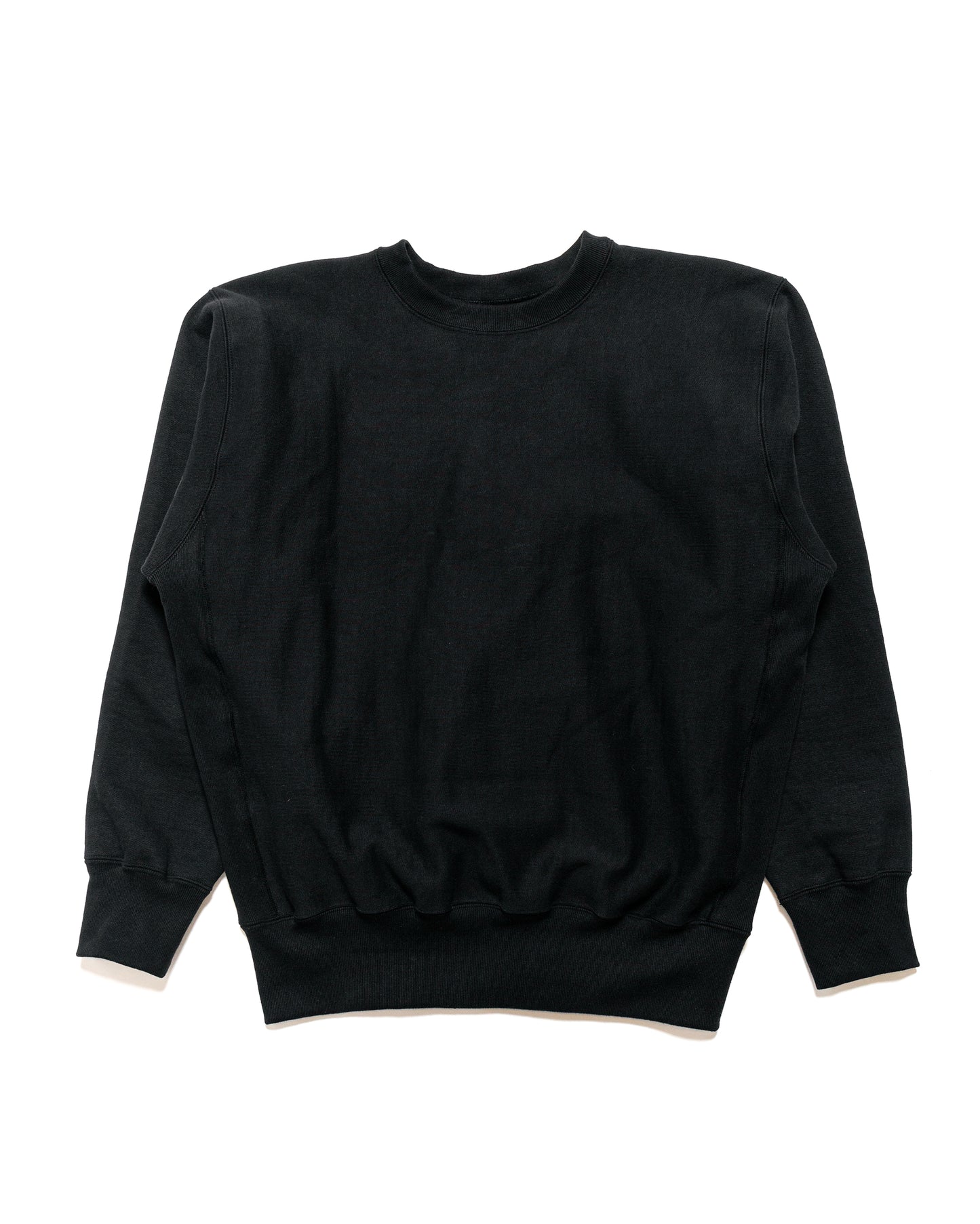 lost & found The Real McCoy's The Real McCoy's MC20114 Heavyweight Crewneck Sweatshirt Black