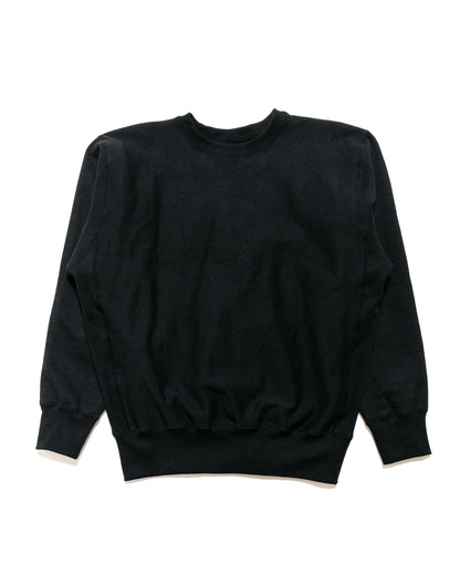 lost & found The Real McCoy's The Real McCoy's MC20114 Heavyweight Crewneck Sweatshirt Black
