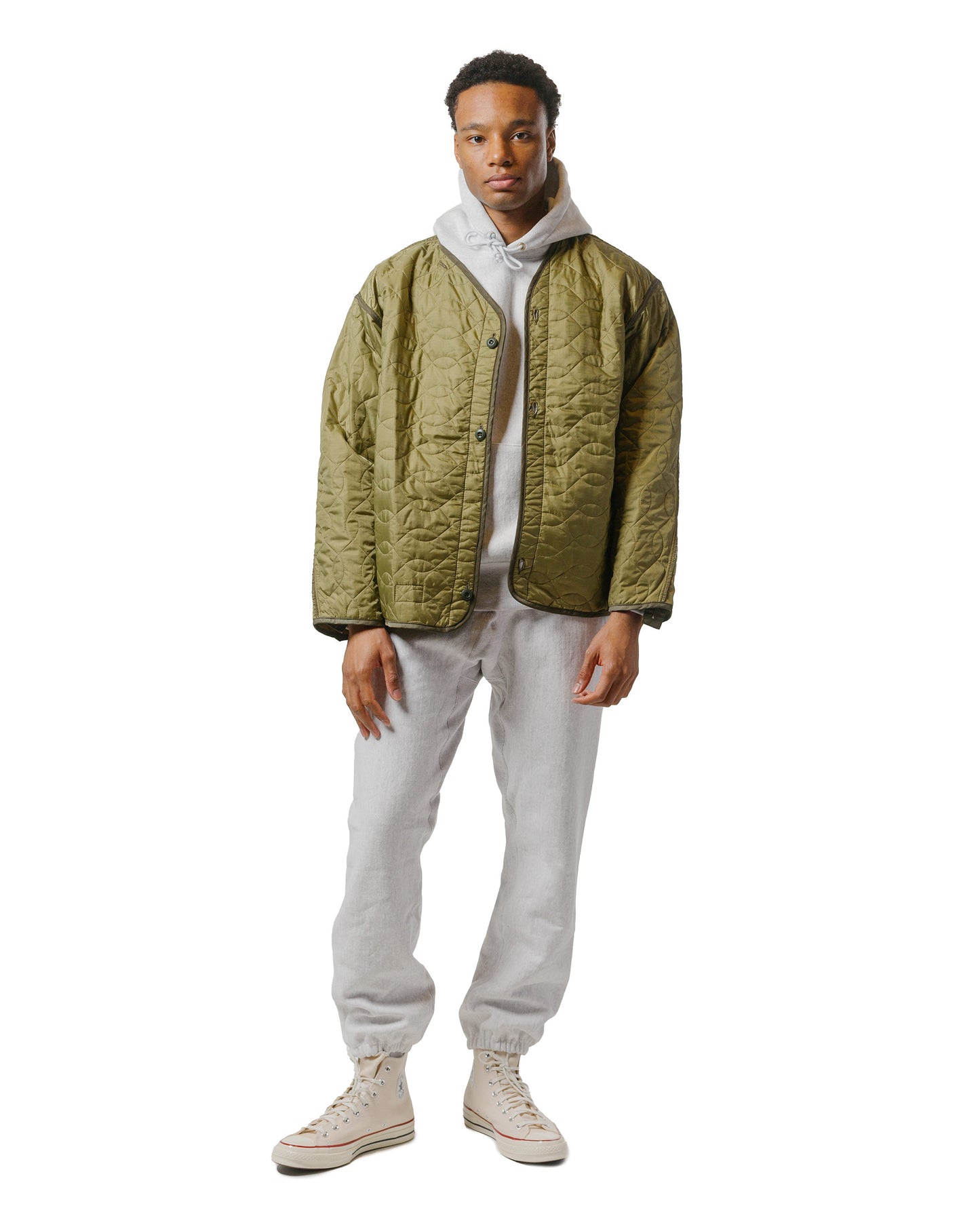 lost & found The Real McCoy's The Real McCoy's MC20115 Heavyweight Sweatpants Silver Grey