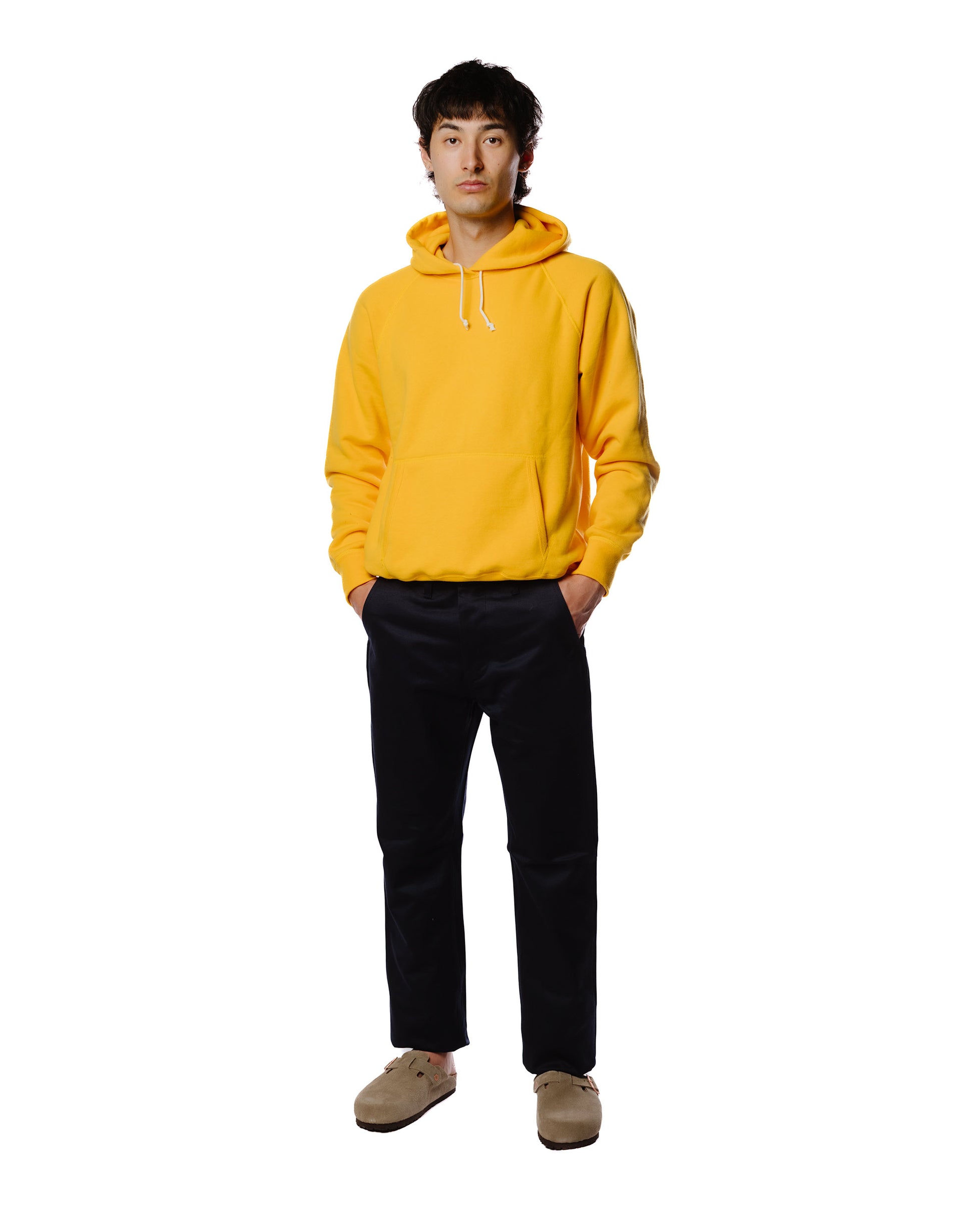 lost & found The Real McCoy's The Real McCoy's MC21017 9oz. Loopwheel Parka Yellow
