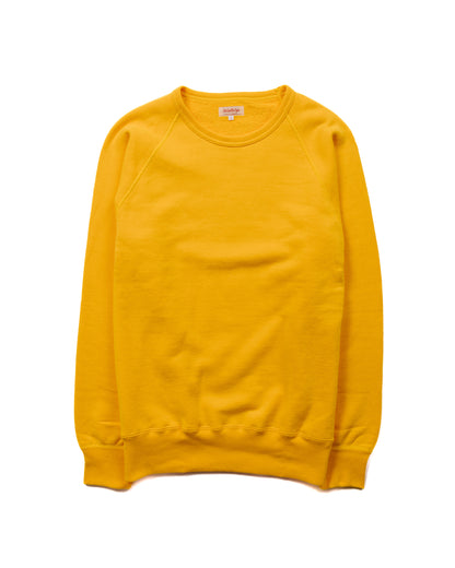 lost & found The Real McCoy's The Real McCoy's MC21018 9oz. Loopwheel Raglan Sleeve Sweatshirt Yellow
