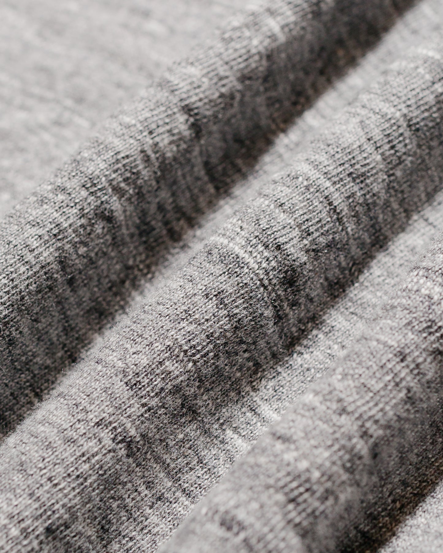 lost & found The Real McCoy's The Real McCoy's MC21109 Athletic L/S T-Shirt / Loop-Wheel Grey