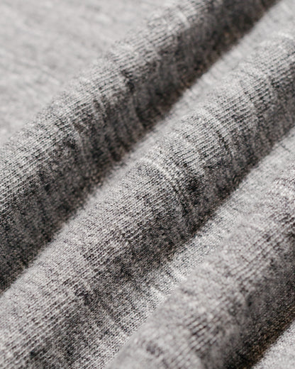 lost & found The Real McCoy's The Real McCoy's MC21109 Athletic L/S T-Shirt / Loop-Wheel Grey