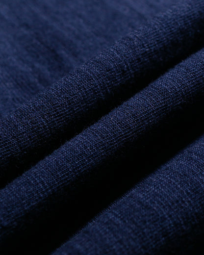 lost & found The Real McCoy's The Real McCoy's MC21109 Athletic L/S T-Shirt / Loop-Wheel Navy
