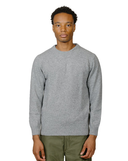 lost & found The Real McCoy's The Real McCoy's MC21114 Wool Crewneck Sweater Grey