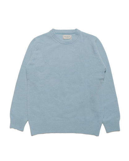 lost & found The Real McCoy's The Real McCoy's MC21114 Wool Crewneck Sweater Light Blue