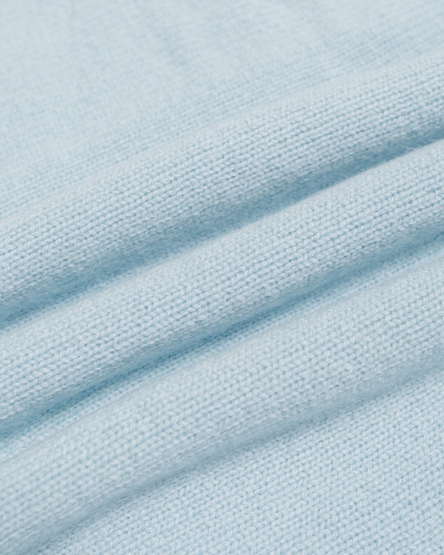 lost & found The Real McCoy's The Real McCoy's MC21114 Wool Crewneck Sweater Light Blue