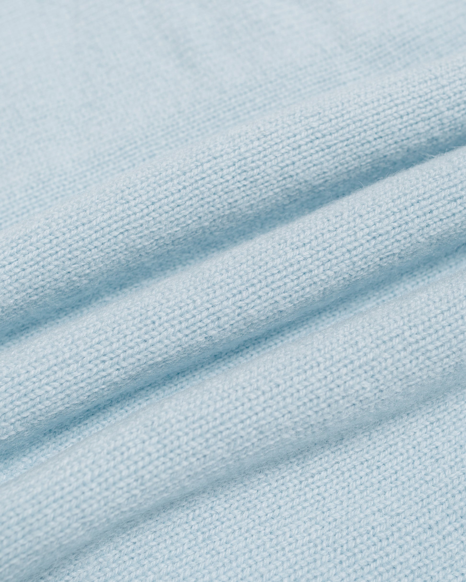 lost & found The Real McCoy's The Real McCoy's MC21114 Wool Crewneck Sweater Light Blue