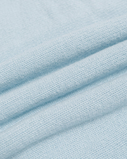 lost & found The Real McCoy's The Real McCoy's MC21114 Wool Crewneck Sweater Light Blue