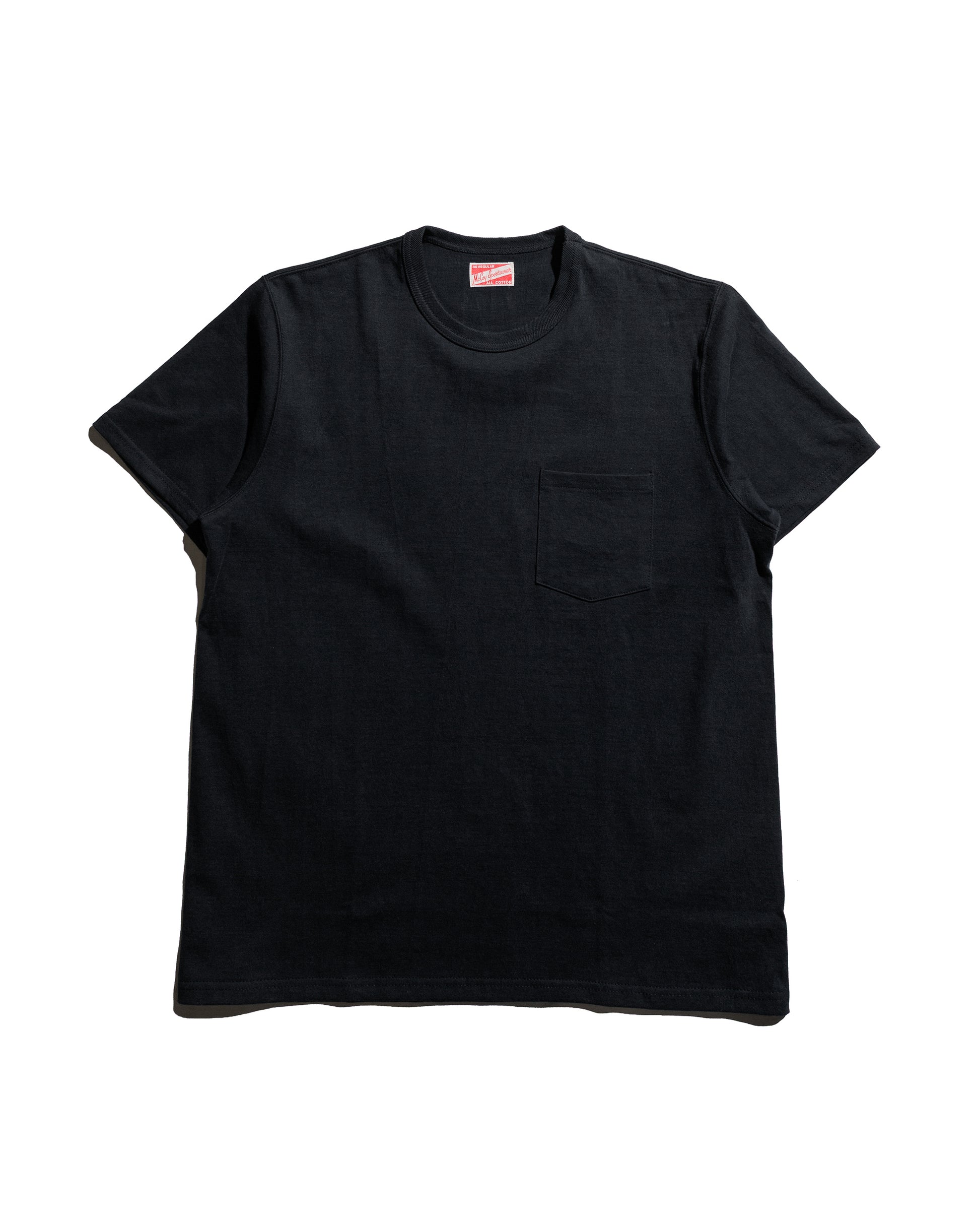lost & found The Real McCoy's The Real McCoy's MC22006 Pocket Tee Black