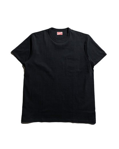 lost & found The Real McCoy's The Real McCoy's MC22006 Pocket Tee Black