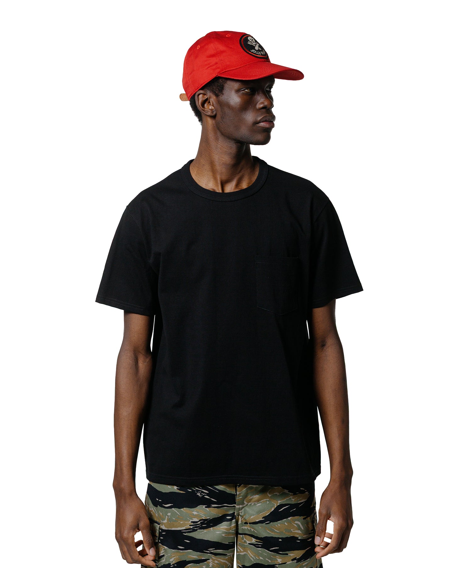 lost & found The Real McCoy's The Real McCoy's MC22006 Pocket Tee Black