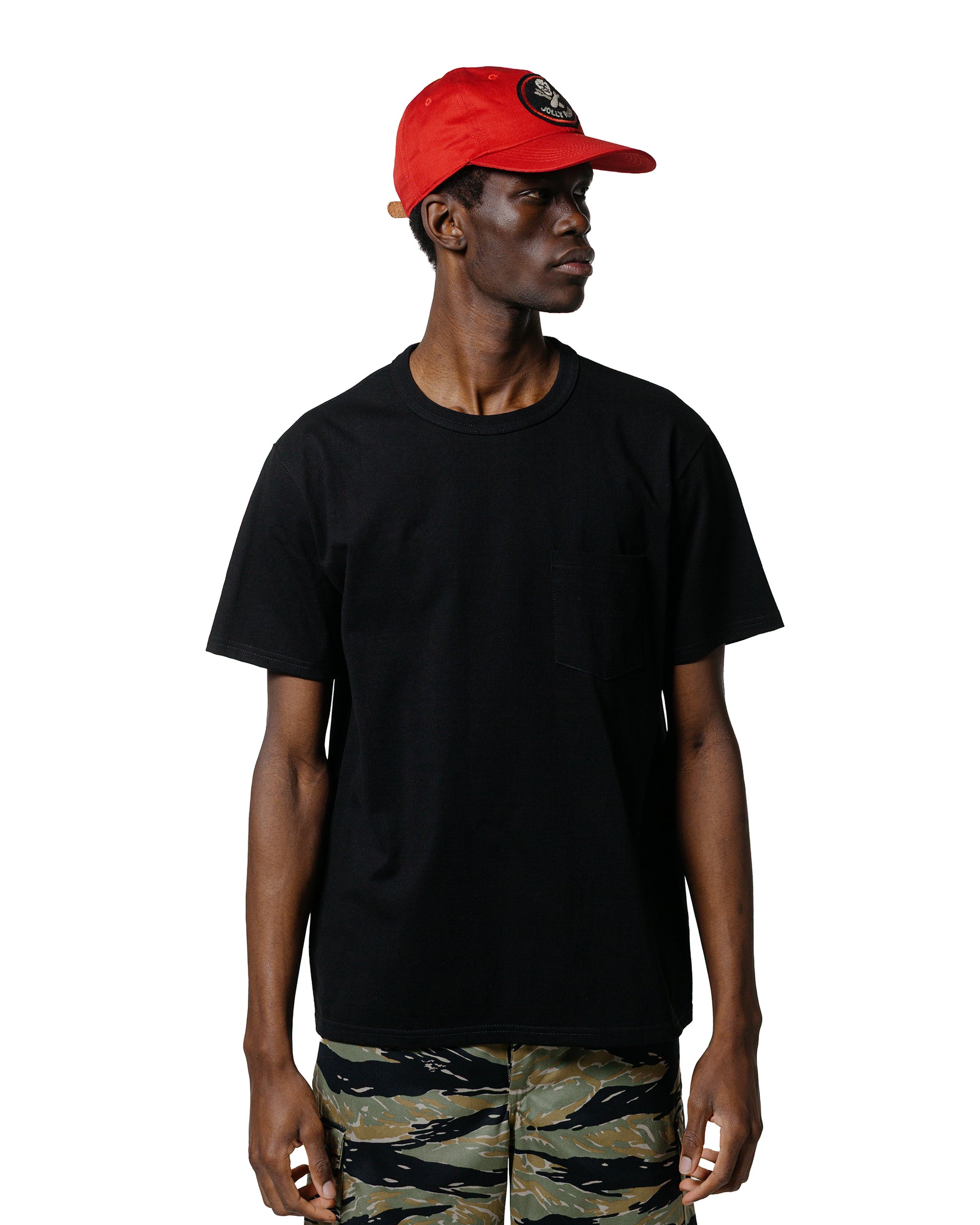 lost & found The Real McCoy's The Real McCoy's MC22006 Pocket Tee Black