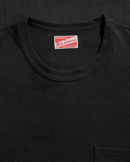 lost & found The Real McCoy's The Real McCoy's MC22006 Pocket Tee Black