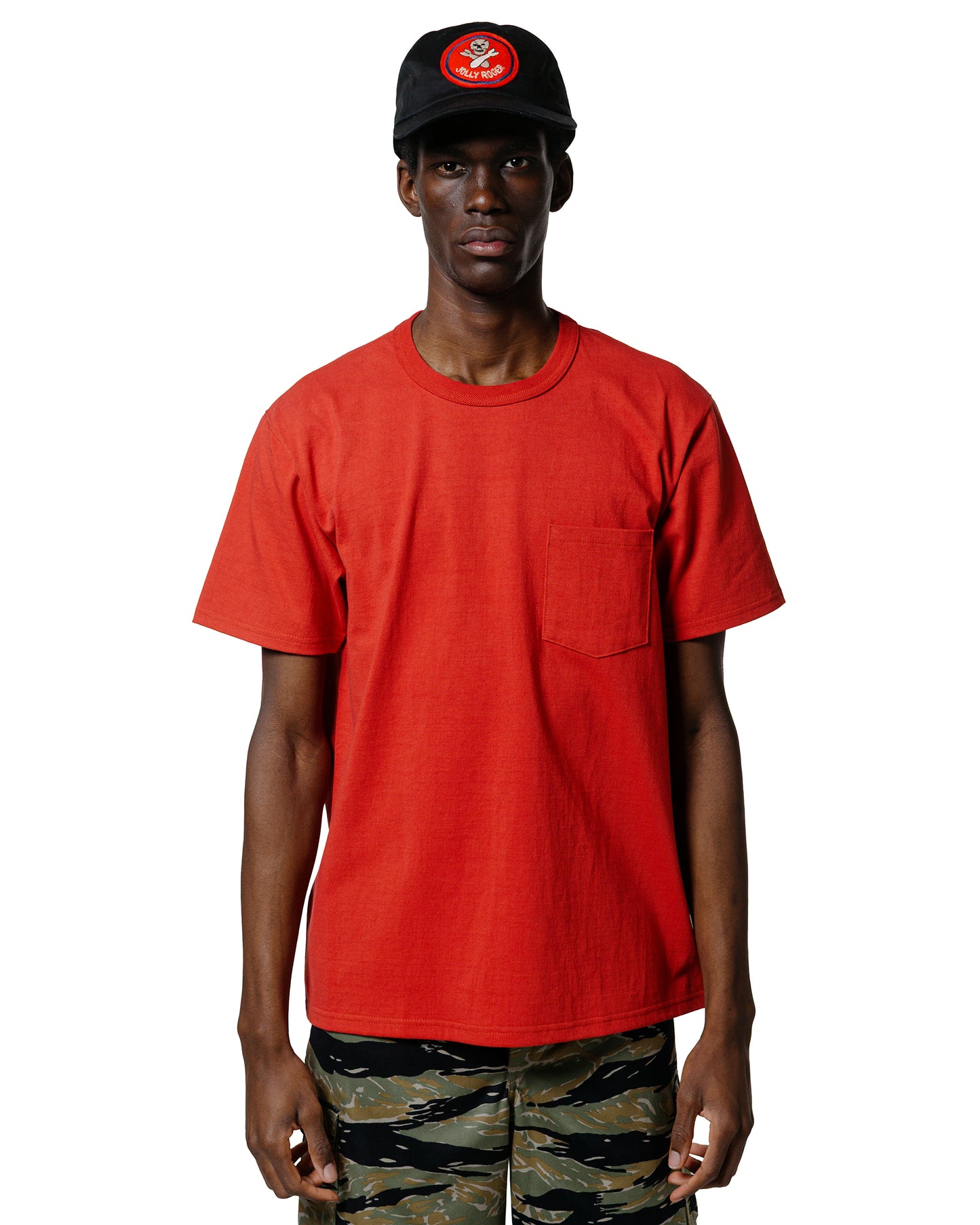 lost & found The Real McCoy's The Real McCoy's MC22006 Pocket Tee Cherry