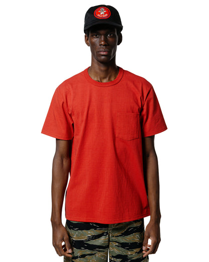 lost & found The Real McCoy's The Real McCoy's MC22006 Pocket Tee Cherry