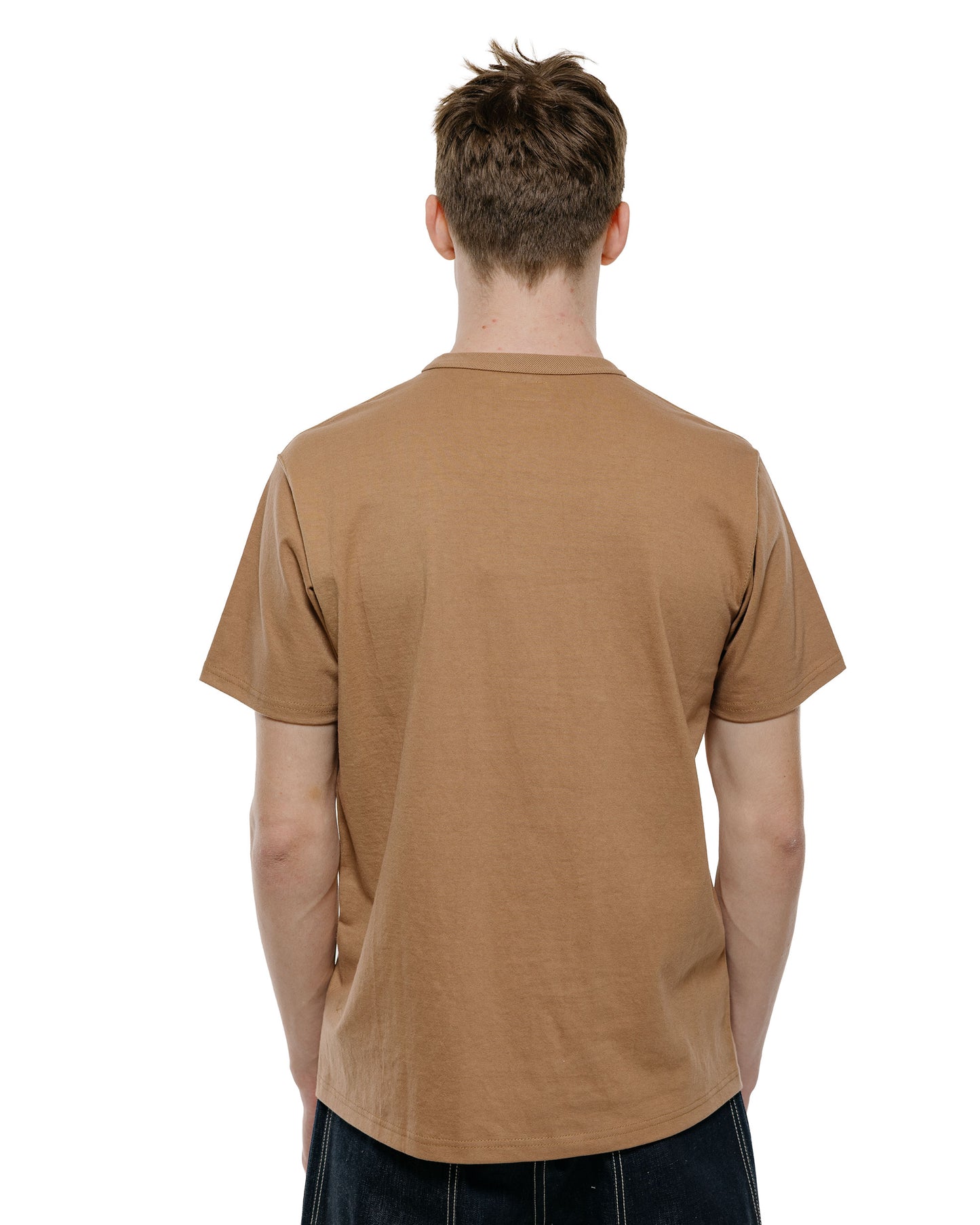 lost & found The Real McCoy's The Real McCoy's MC22006 Pocket Tee Chestnut