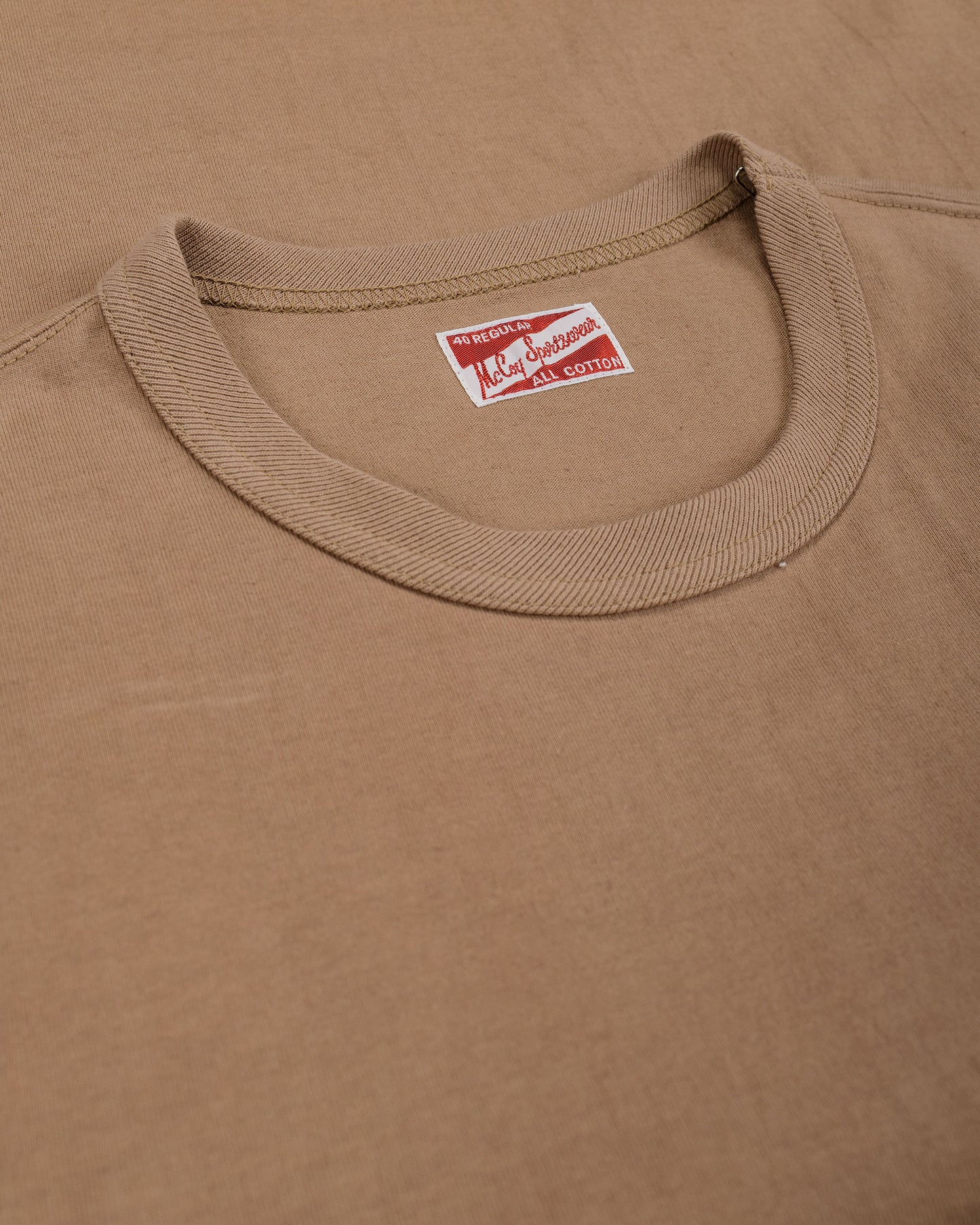 lost & found The Real McCoy's The Real McCoy's MC22006 Pocket Tee Chestnut